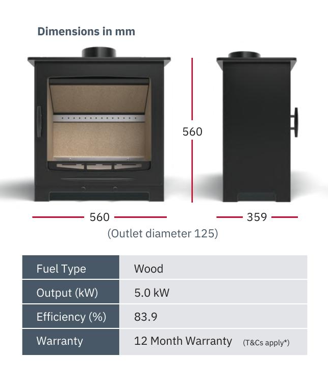 Stirling Wood Burning Stove