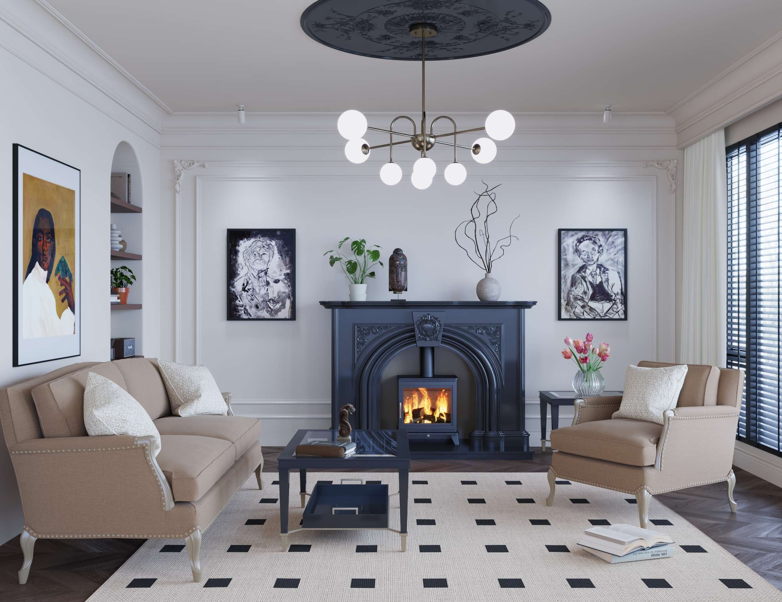 Traditional W5 Wood Burning Stove